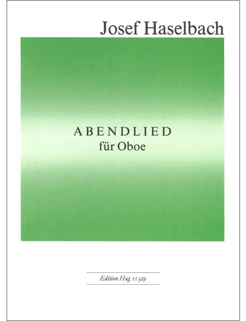 Abendlied für Oboe